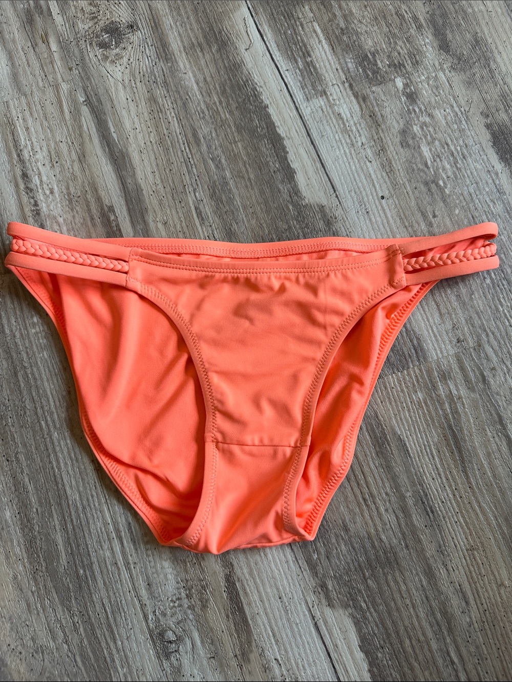 KIAVA Coral Braided Side Bikini Bottom S like new